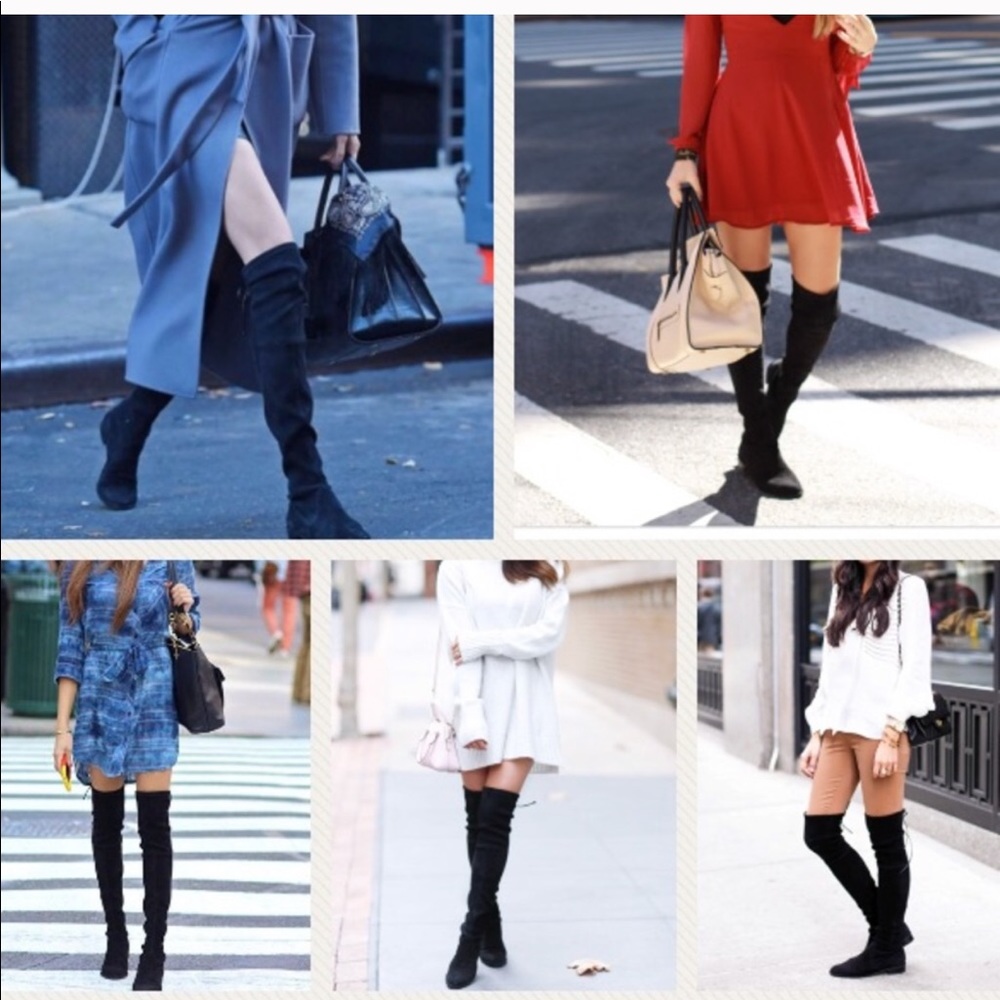 Stuart weitzman Lowland suede thigh high boots